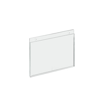 Azar Displays 7"W x 5.5"H Wall U-Frame w/ Holes, PK10 162721